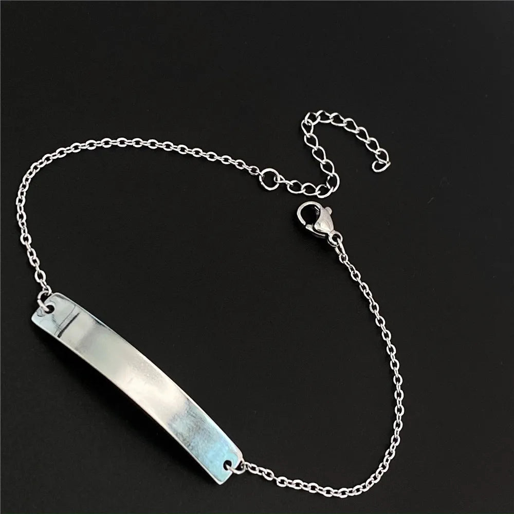 Custom Engraved Cuban Link Bracelet