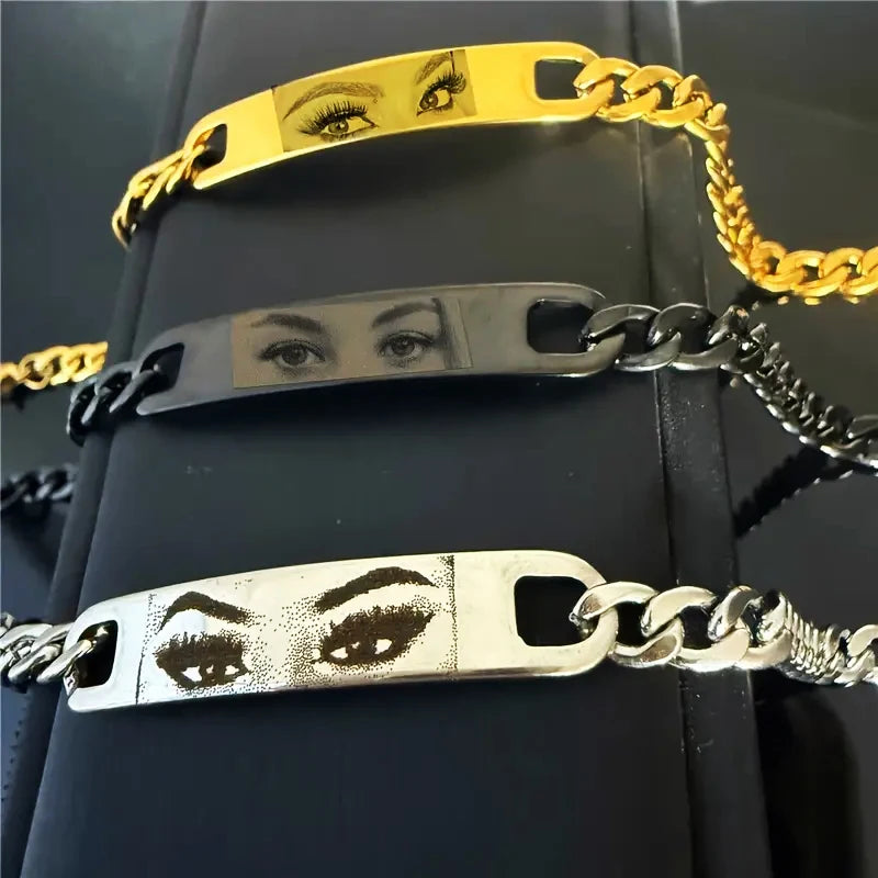 Custom Engraved Cuban Link Bracelet